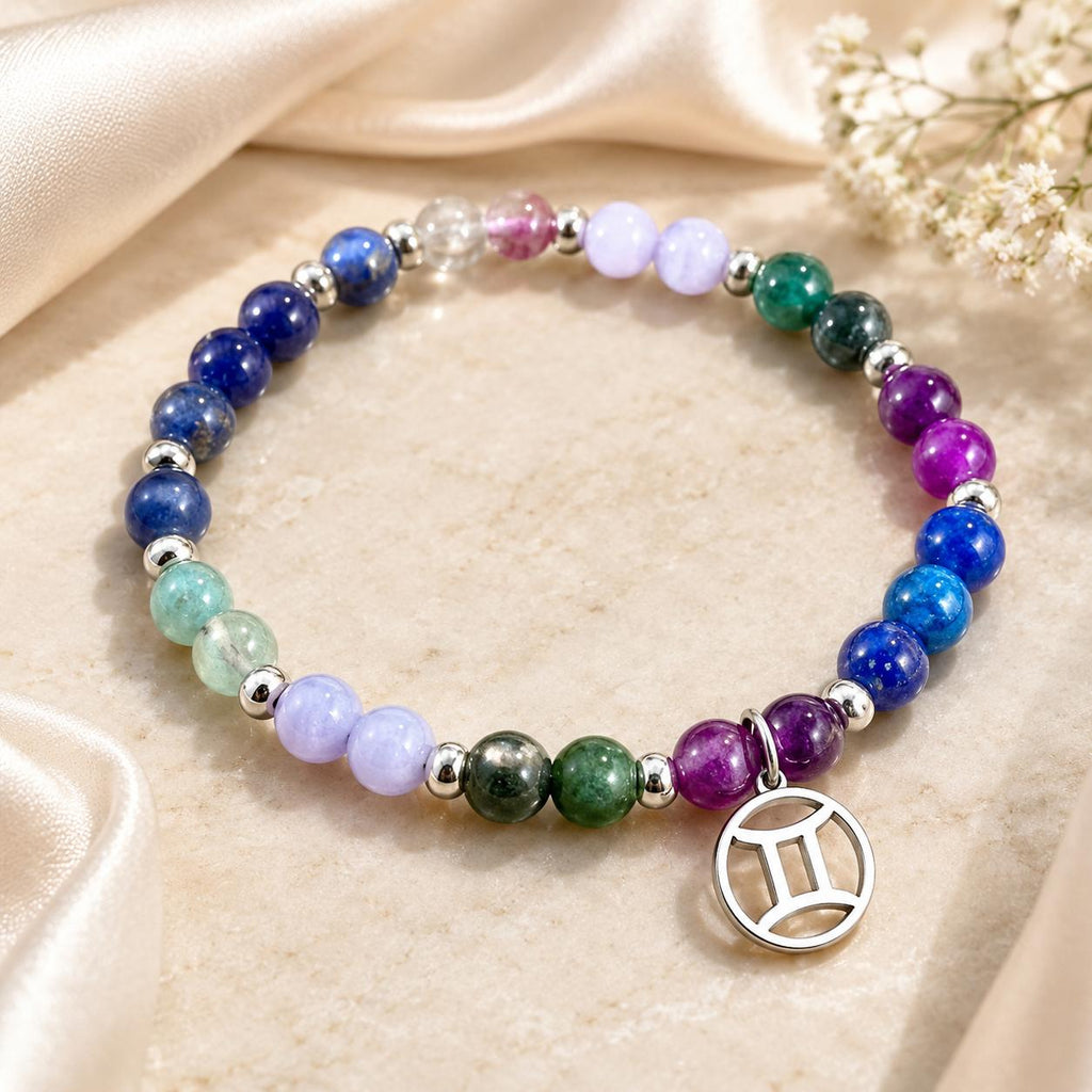 Brățară Talisman Gemeni – Bijuterie Astrologică ♊