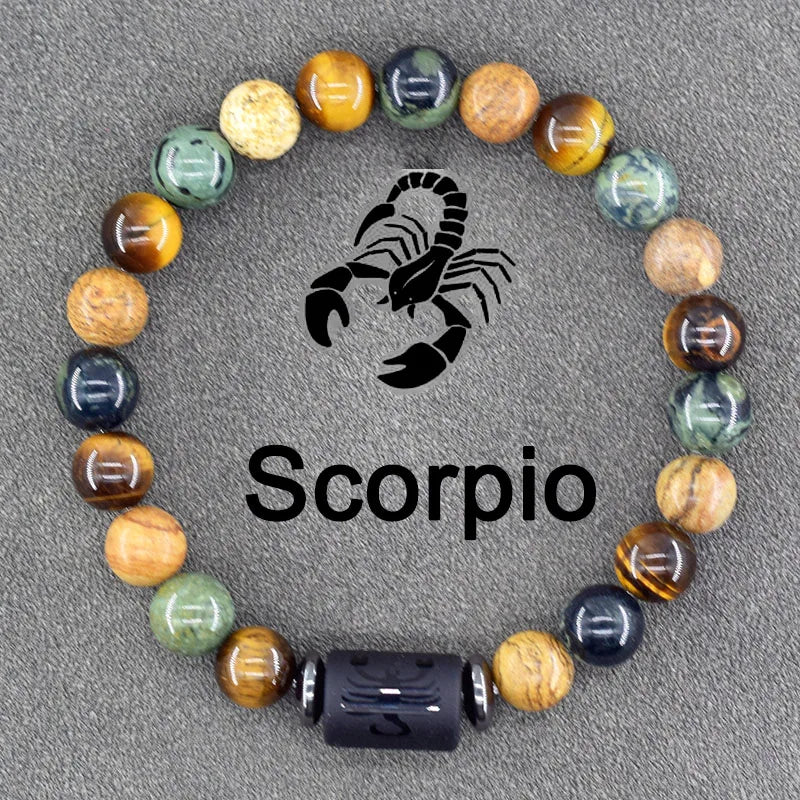 Brățară Talisman Zodiac Constelații – Pietre Naturale & Energie Cosmică | Cadou Unic