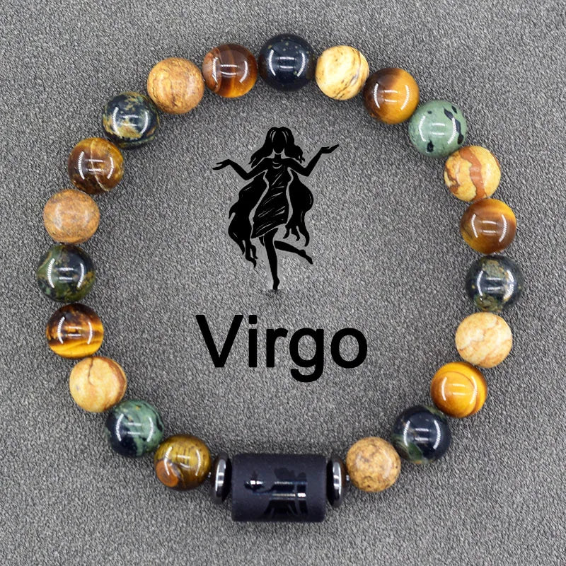 Brățară Talisman Zodiac Constelații – Pietre Naturale & Energie Cosmică | Cadou Unic