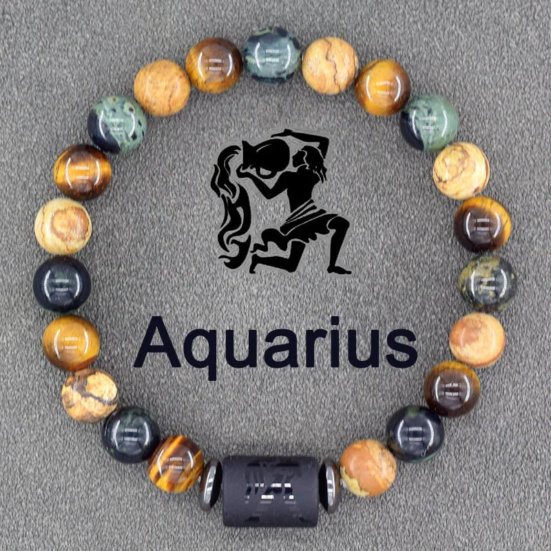 Brățară Talisman Zodiac Constelații – Pietre Naturale & Energie Cosmică | Cadou Unic