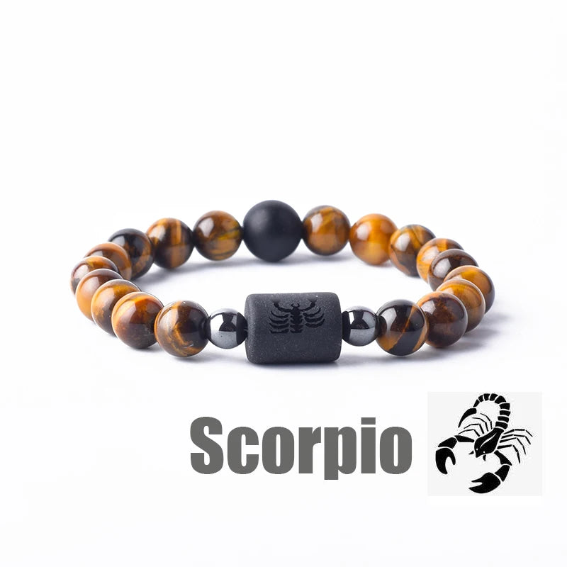 Brățară Talisman Zodiac Constelații – Pietre Naturale & Energie Cosmică | Cadou Unic