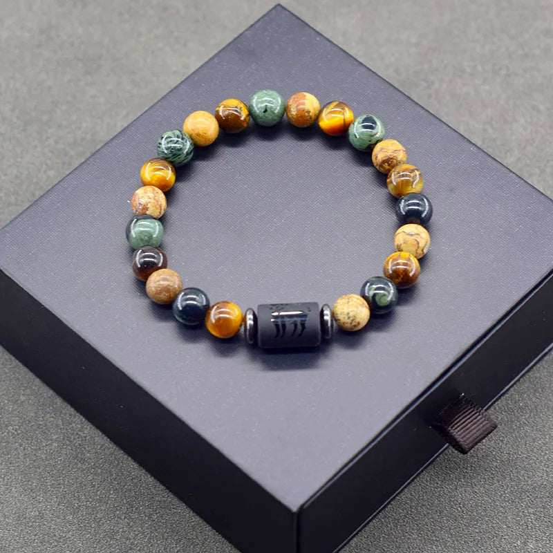 Brățară Talisman Zodiac Constelații – Pietre Naturale & Energie Cosmică | Cadou Unic