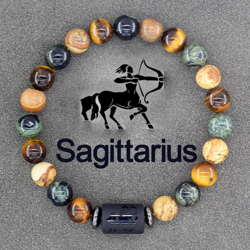 Brățară Talisman Zodiac Constelații – Pietre Naturale & Energie Cosmică | Cadou Unic