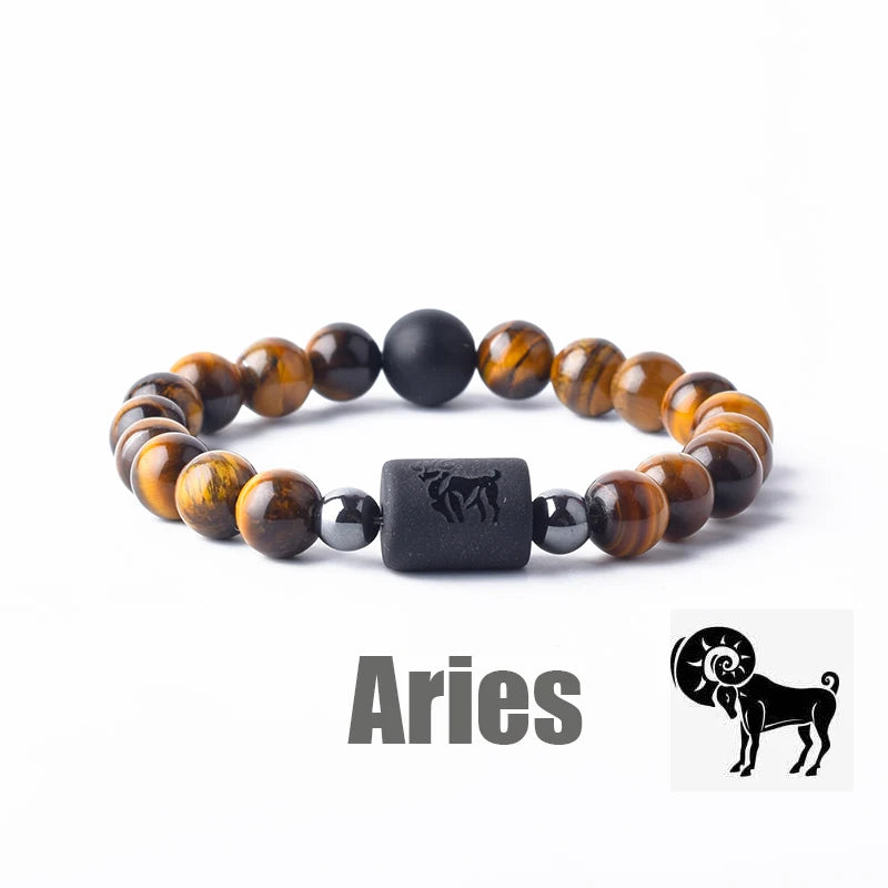 Brățară Talisman Zodiac Constelații – Pietre Naturale & Energie Cosmică | Cadou Unic