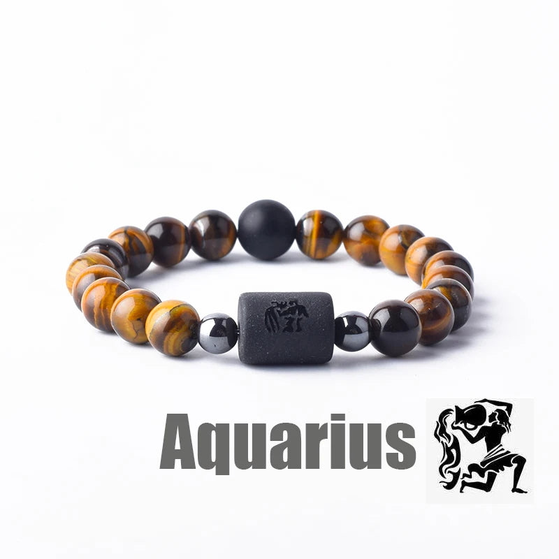 Brățară Talisman Zodiac Constelații – Pietre Naturale & Energie Cosmică | Cadou Unic