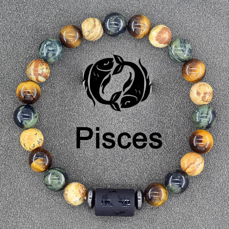 Brățară Talisman Zodiac Constelații – Pietre Naturale & Energie Cosmică | Cadou Unic