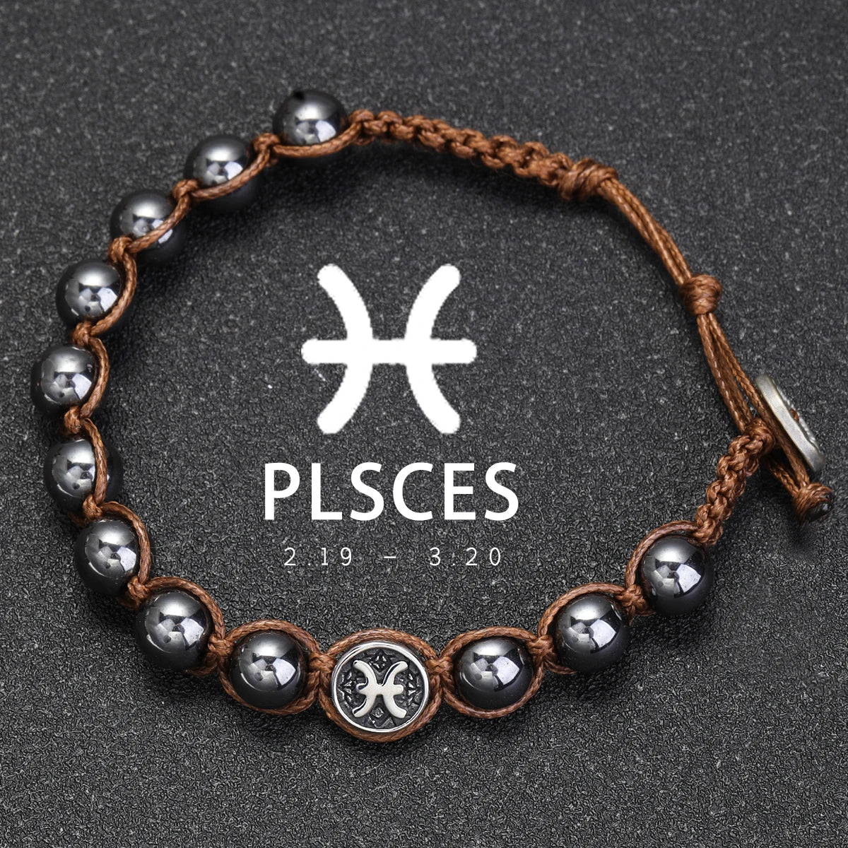 Brățară Talisman Zodiac pentru Bărbați – Piatră Vulcanică Naturală & Noroc 8mm