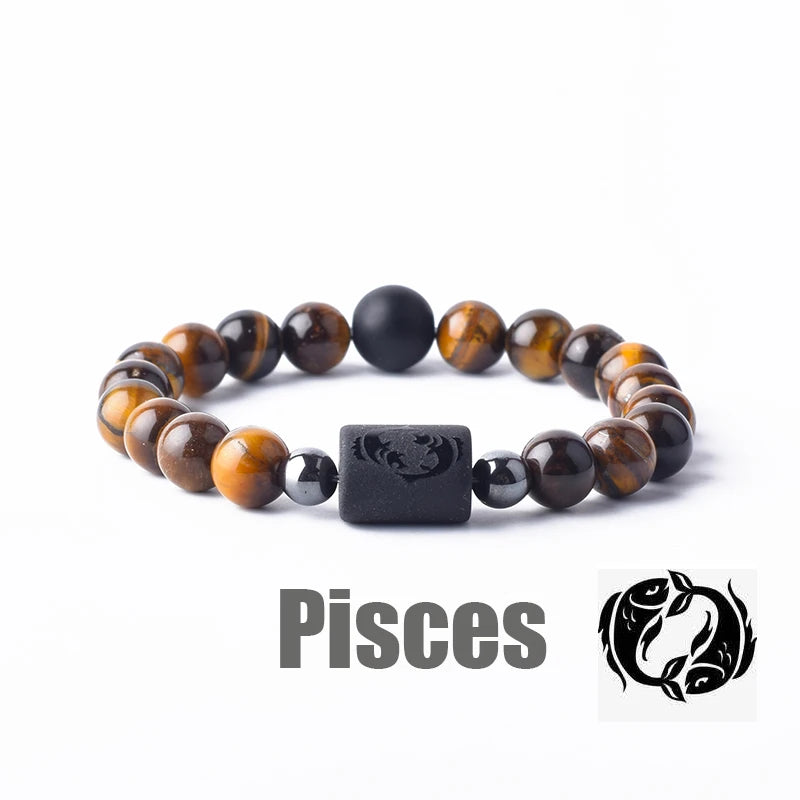 Brățară Talisman Zodiac Constelații – Pietre Naturale & Energie Cosmică | Cadou Unic