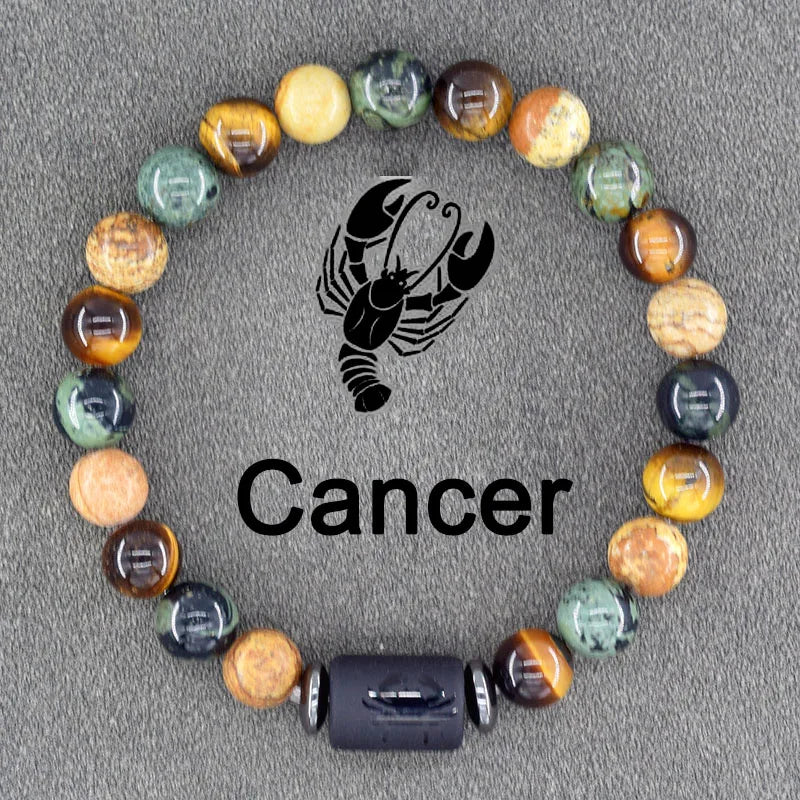 Brățară Talisman Zodiac Constelații – Pietre Naturale & Energie Cosmică | Cadou Unic