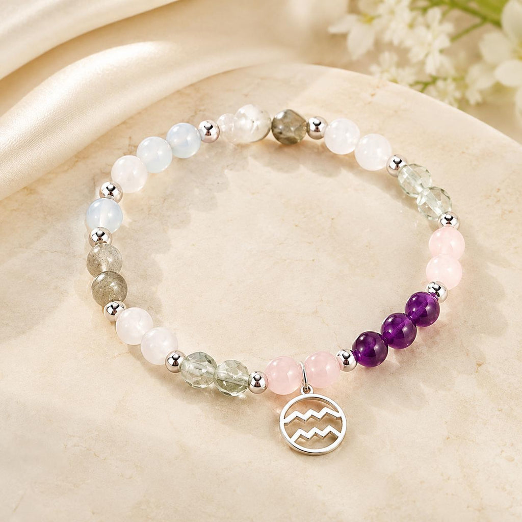Brățară Talisman Vărsător – Bijuterie Astrologică ♒