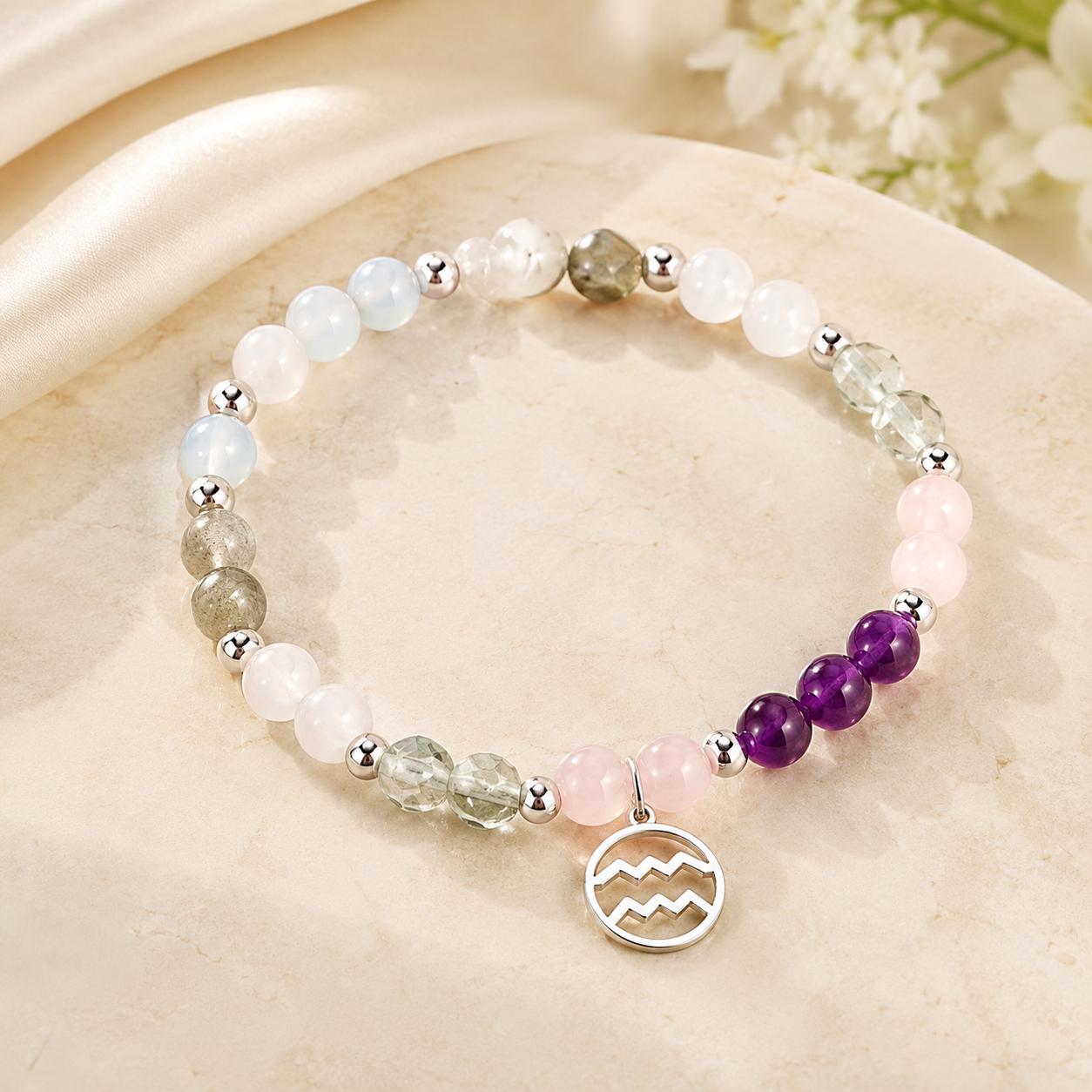 Brățară Talisman Vărsător – Bijuterie Astrologică ♒