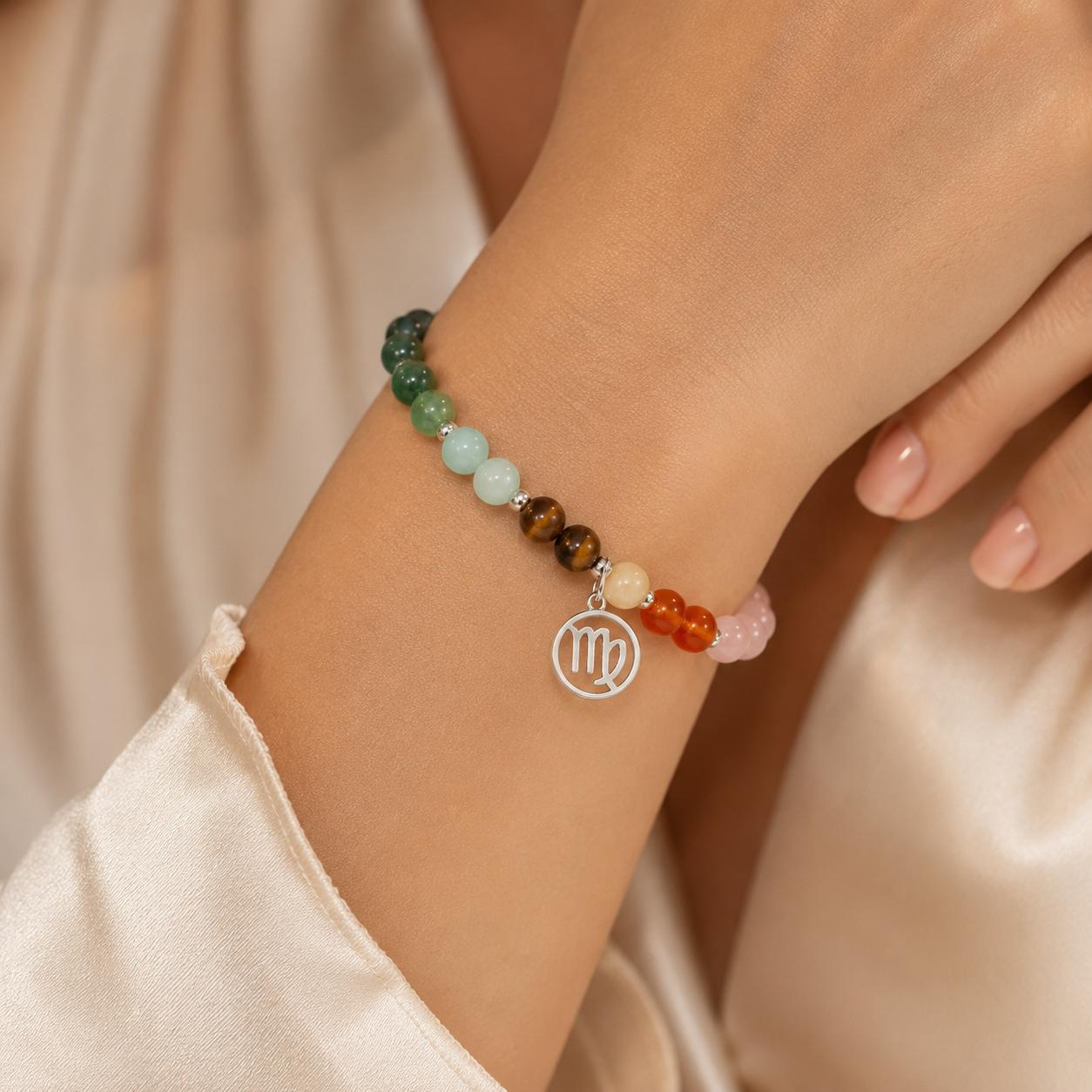 Brățară Talisman Fecioară – Bijuterie Astrologică ♍