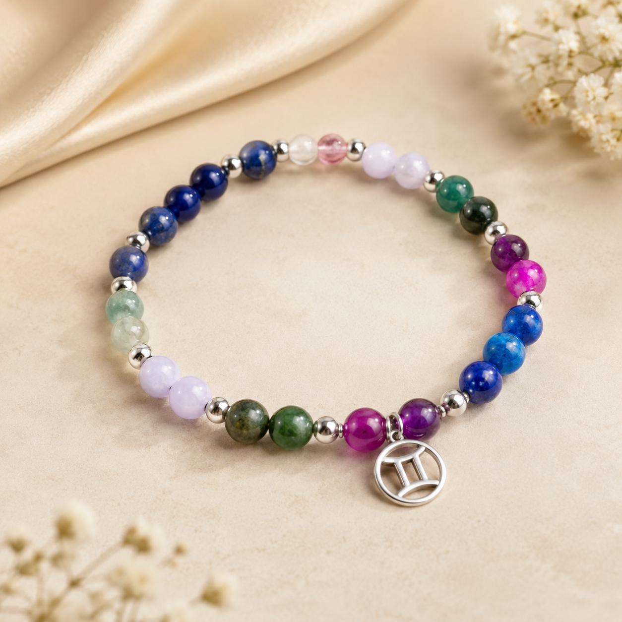 Brățară Talisman Gemeni – Bijuterie Astrologică ♊