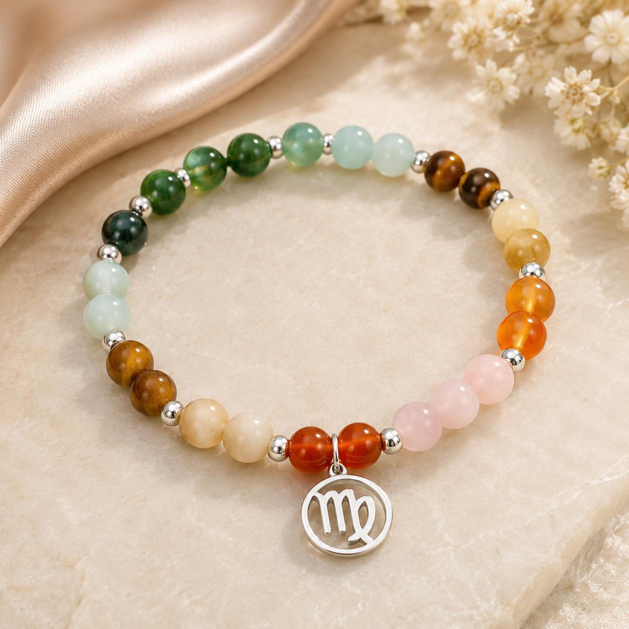 Brățară Talisman Fecioară – Bijuterie Astrologică ♍
