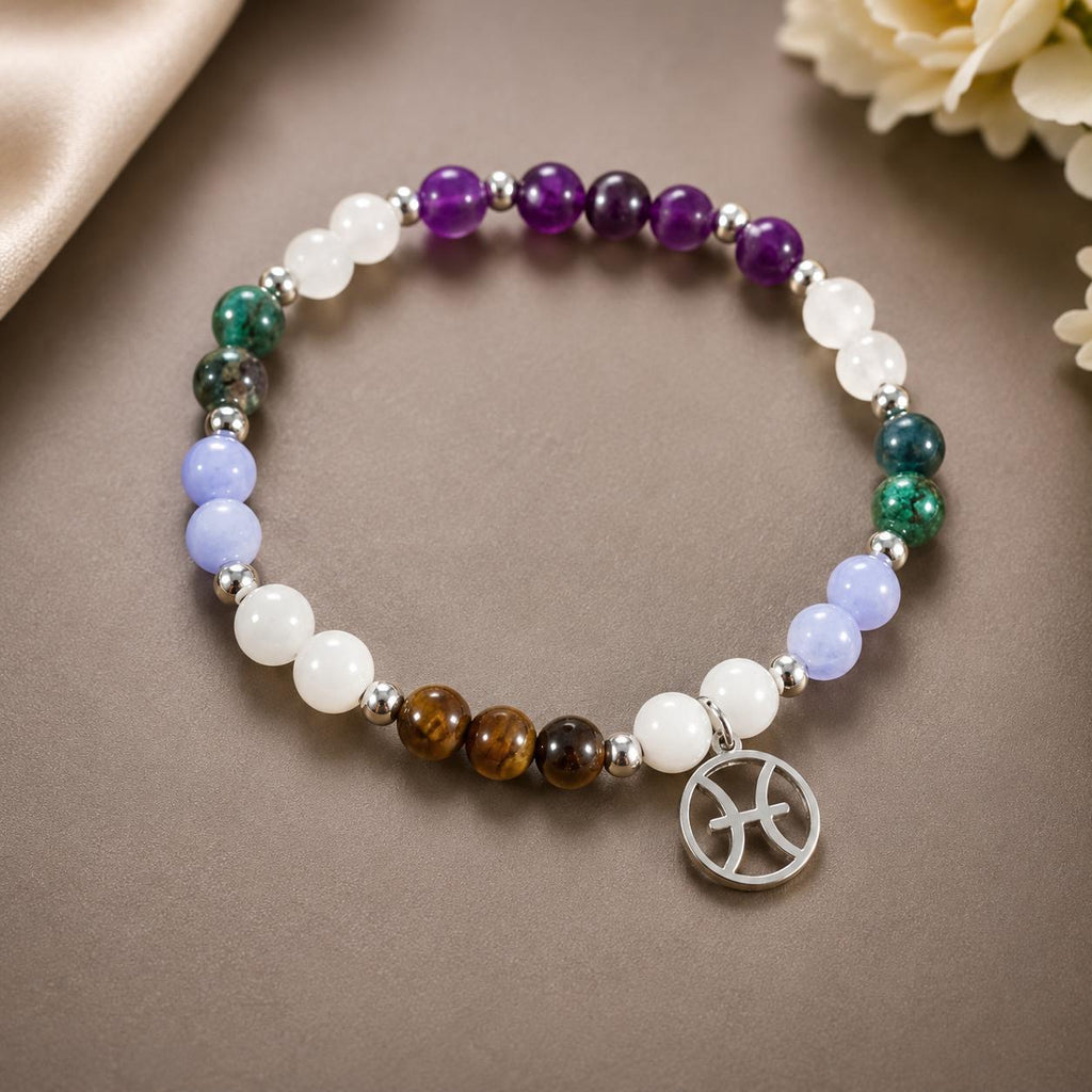 Brățară Talisman Pești – Bijuterie Astrologică ♓