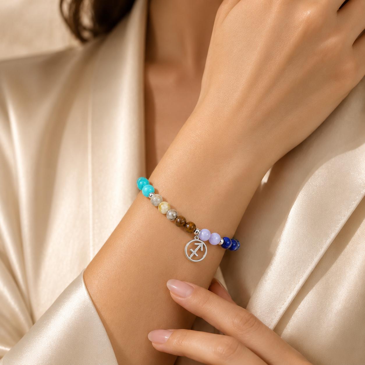 Brățară Talisman Săgetător – Bijuterie Astrologică ♐