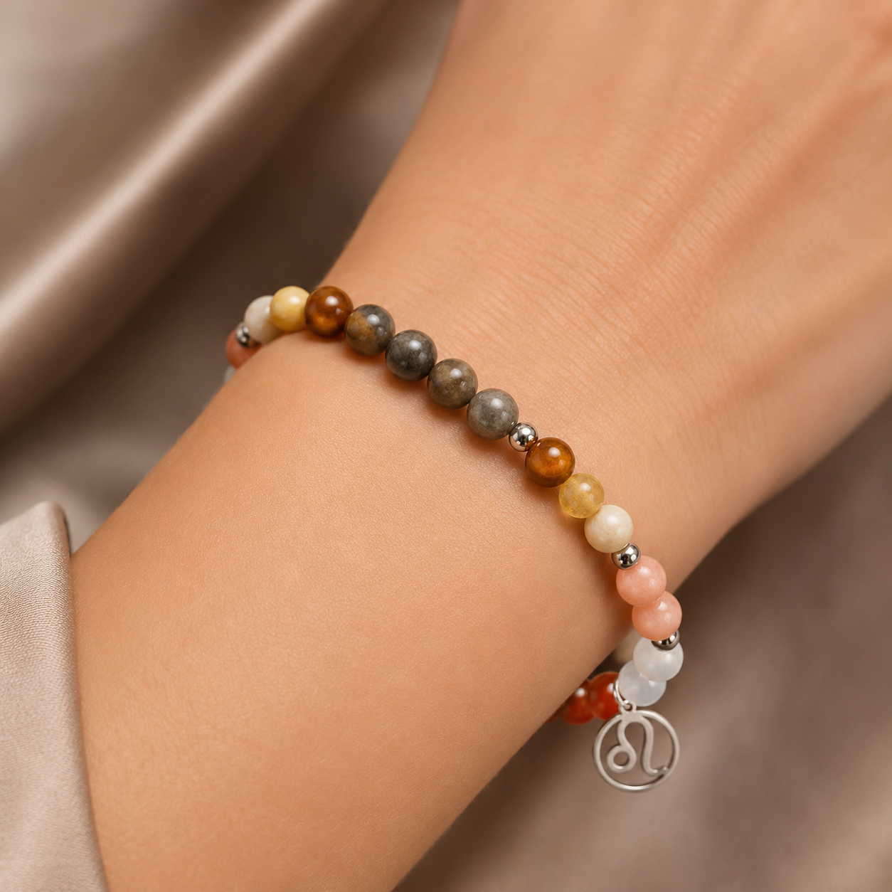 Brățară Talisman Leu – Bijuterie Astrologică ♌