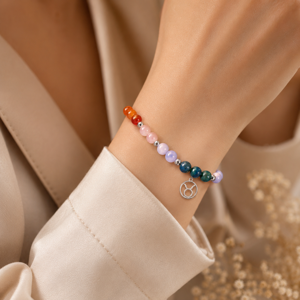 Brățară Talisman Taur – Bijuterie Astrologică ♉